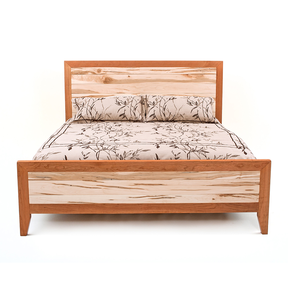 Denver Bed - Maple & Cherry Mix